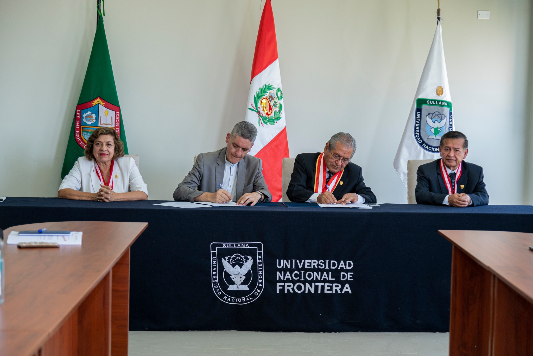 Sociedad Iberoamericana de Información y Radio Difusión suscribe convenio de cooperación con la Universidad Nacional de Frontera 3