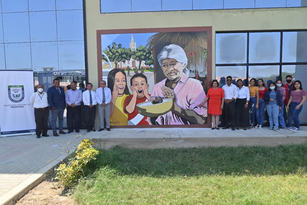 Inauguran mural Sullana mestiza y premian a escolares ganadores del concurso de dibujo y pintura