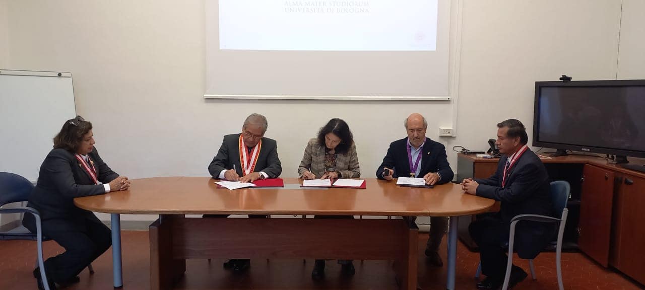 UNF y la Universidad de Bologna Italia suscriben convenio de cooperación 2
