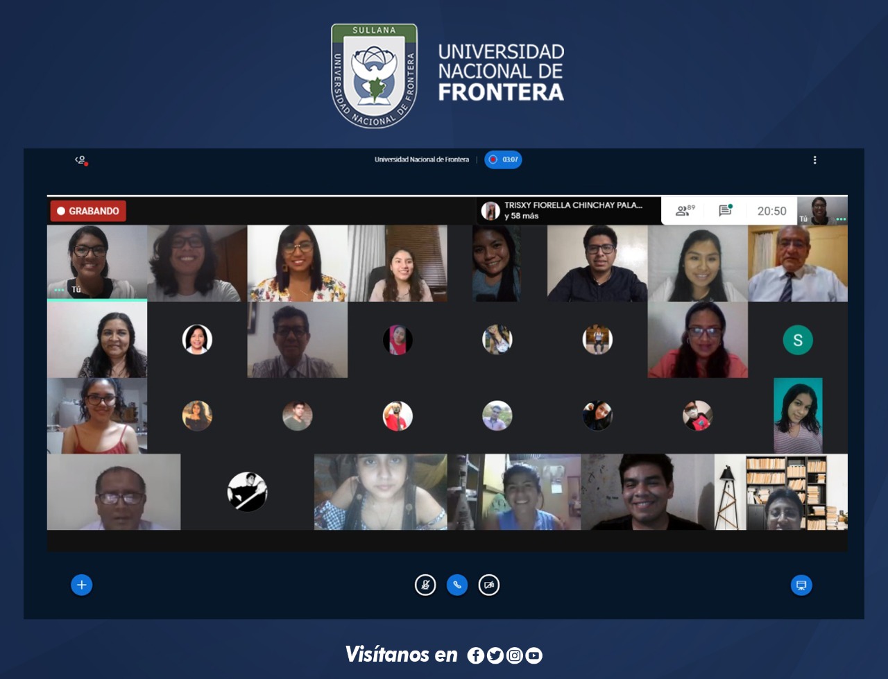 Estudiantes de la UNF y de la PUCP comparten experiencias de Responsabilidad Social Universitaria