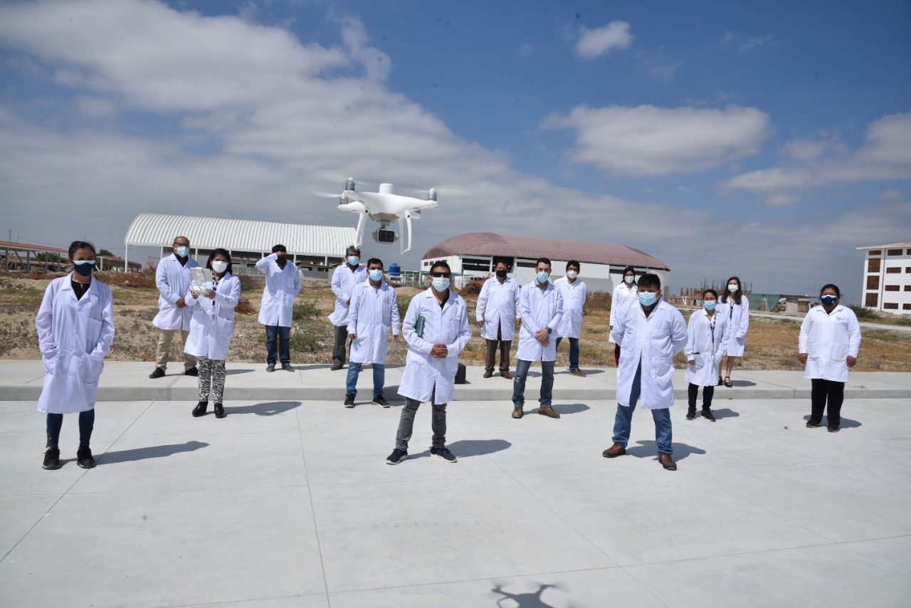 Investigadores de la UNF se capacitan en manejo de drone Phantom 4 concámara multiespectral 1