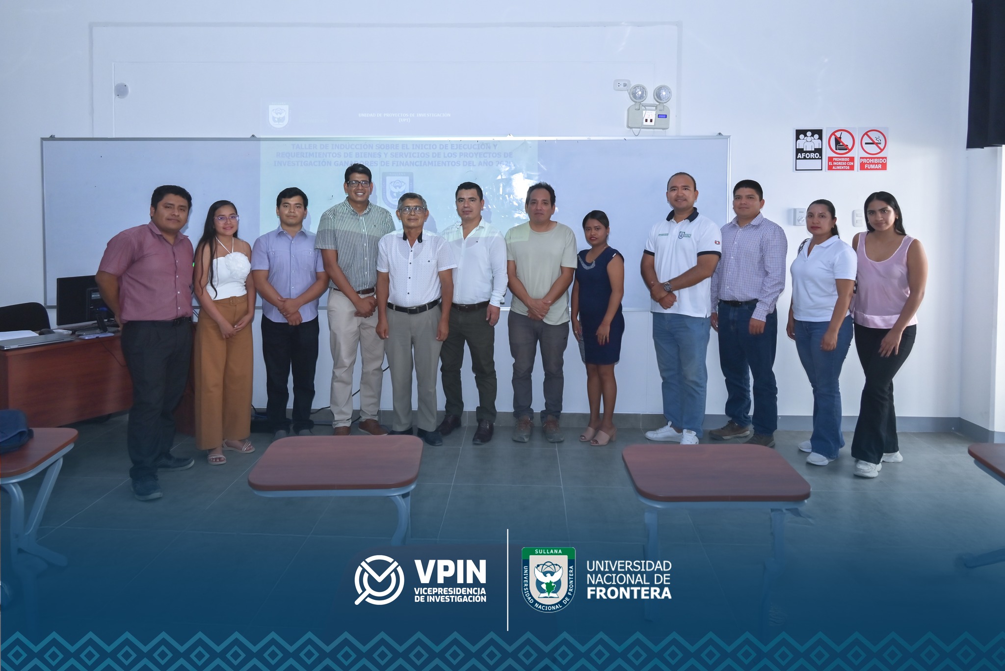 UNF inicia la ejecución de 05 nuevos proyectos de investigación con taller de inducción a equipos ganadores