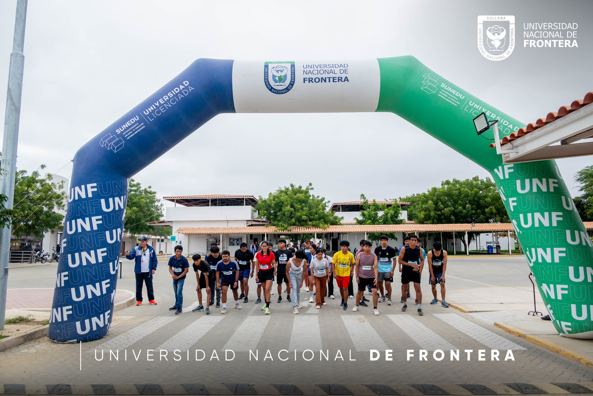 Estudiantes participan en Carrera 3K por el XV aniversario de la UNF