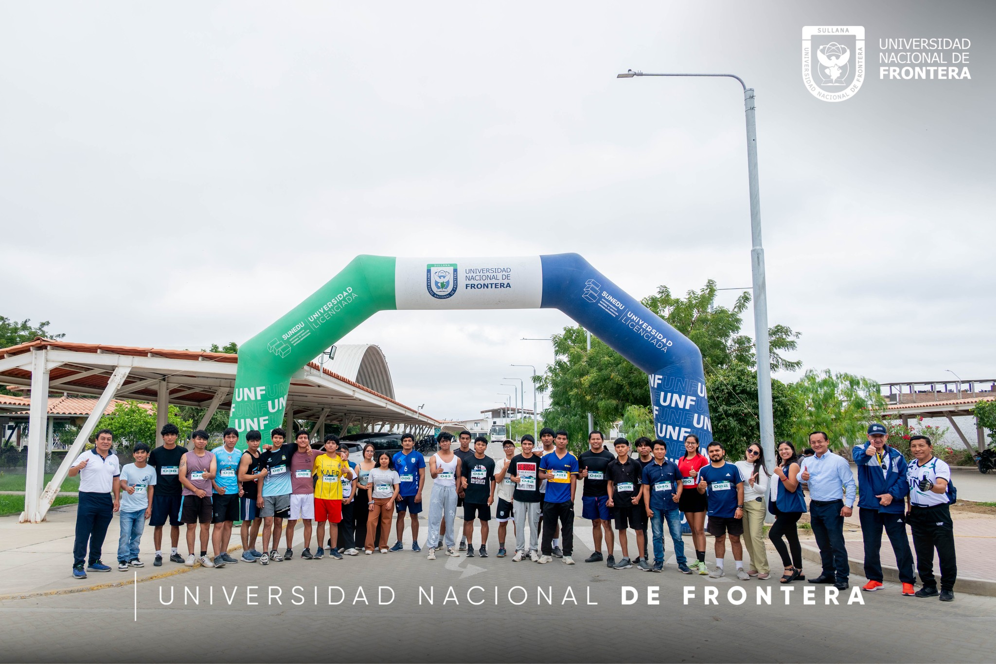 Estudiantes participan en Carrera 3K por el XV aniversario de la UNF