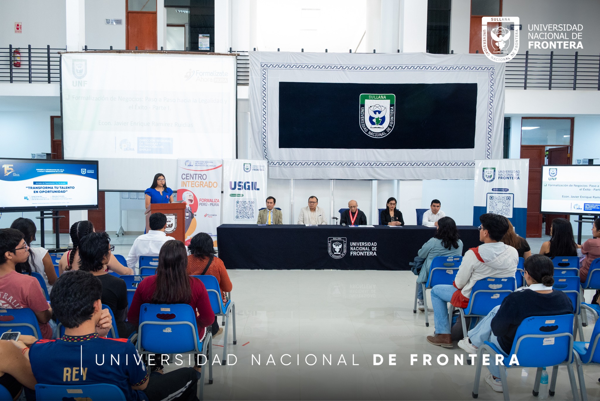 UNF desarrolla jornada de capacitación “transforma tu talento en oportunidad” en el marco de su XV aniversario institucional