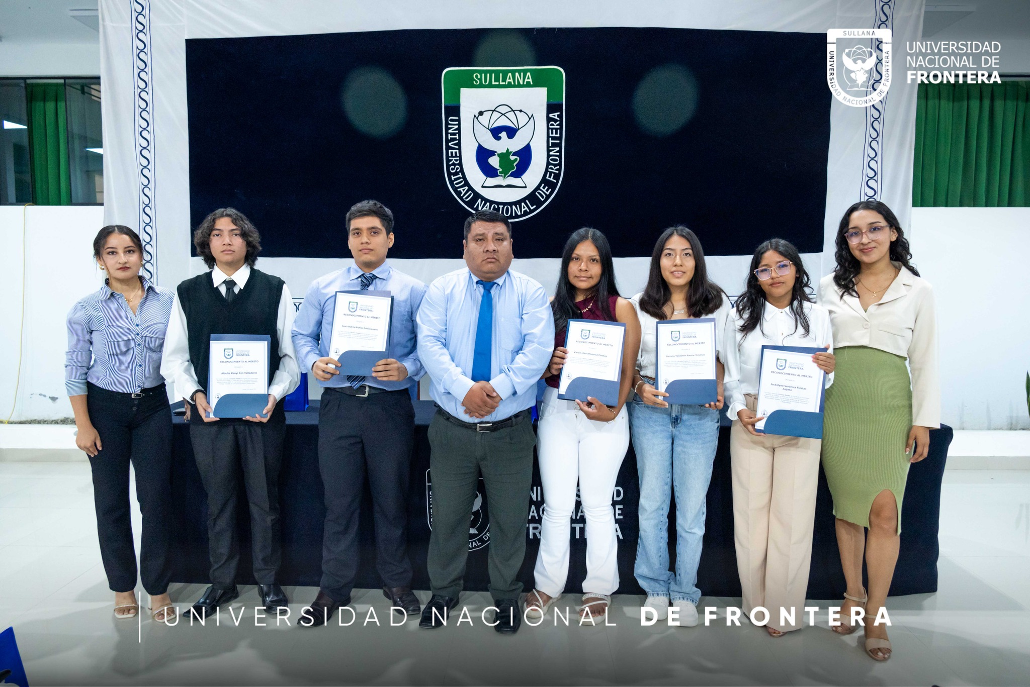 UNF reconoce a los ingresantes que obtuvieron los primeros puestos del CEPRE ciclo 2025-II