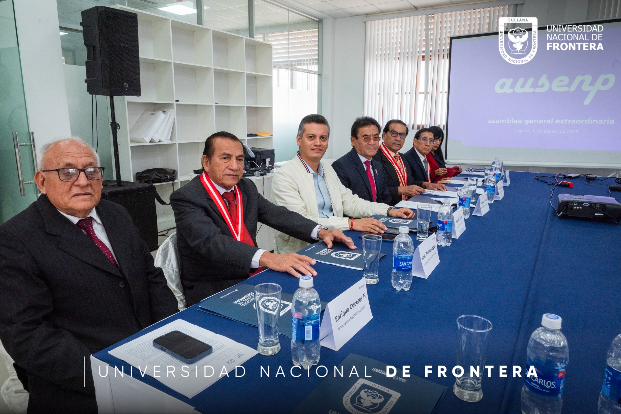Universidad Nacional de Frontera fue sede de la Asamblea General Extraordinaria de AUSENP 2