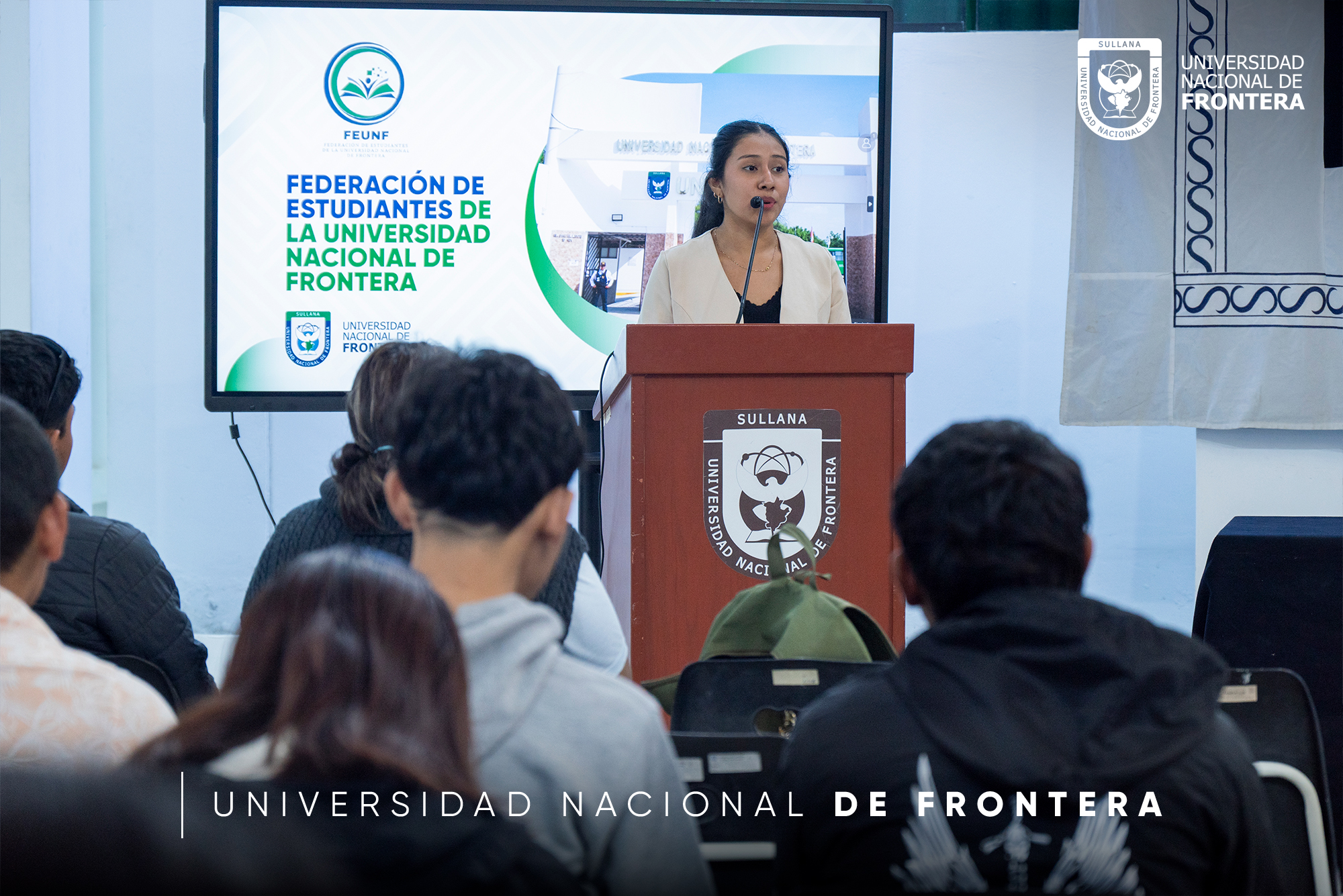 Federación de Estudiantes de la UNF brinda bienvenida a ingresantes 2