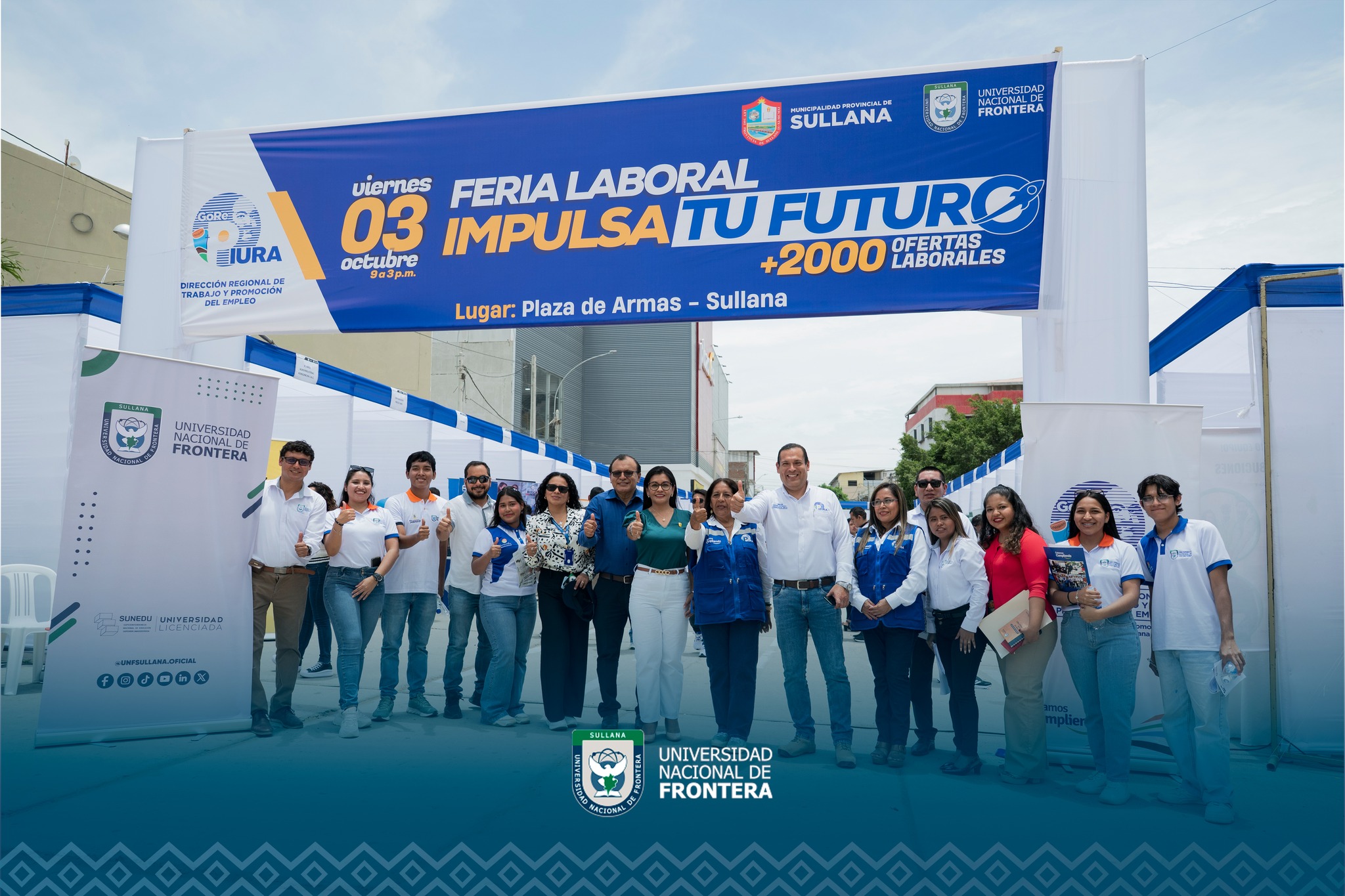 UNF participa y coorganiza la Feria Laboral “Impulsa tu Futuro 2025”