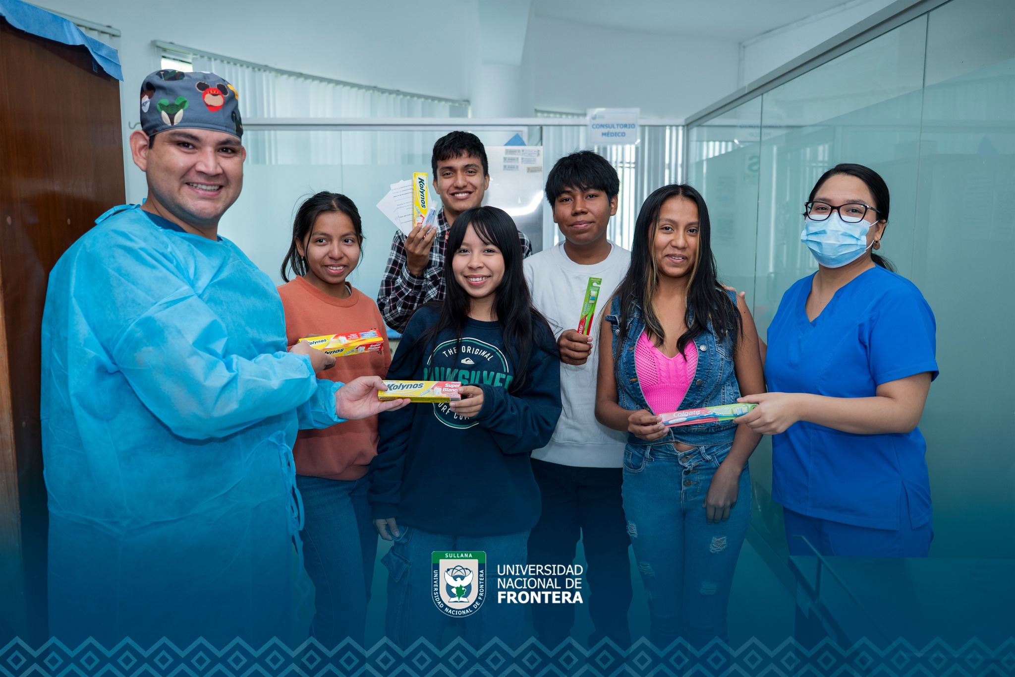 UNF realizó Campaña Odontológica Dientes más brillantes; sonrisas más felices