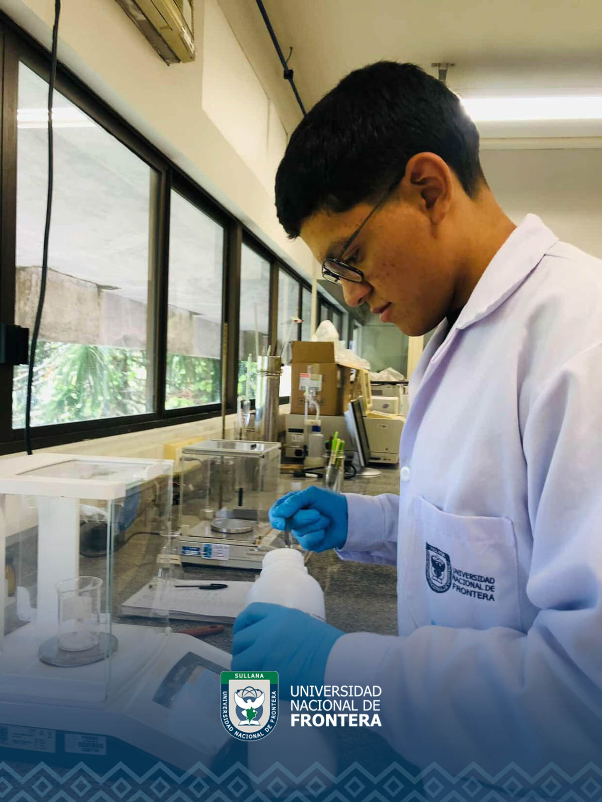 Estudiante de la UNF realiza pasantía con investigación en proteínas alternativas a partir de micelio fúngico