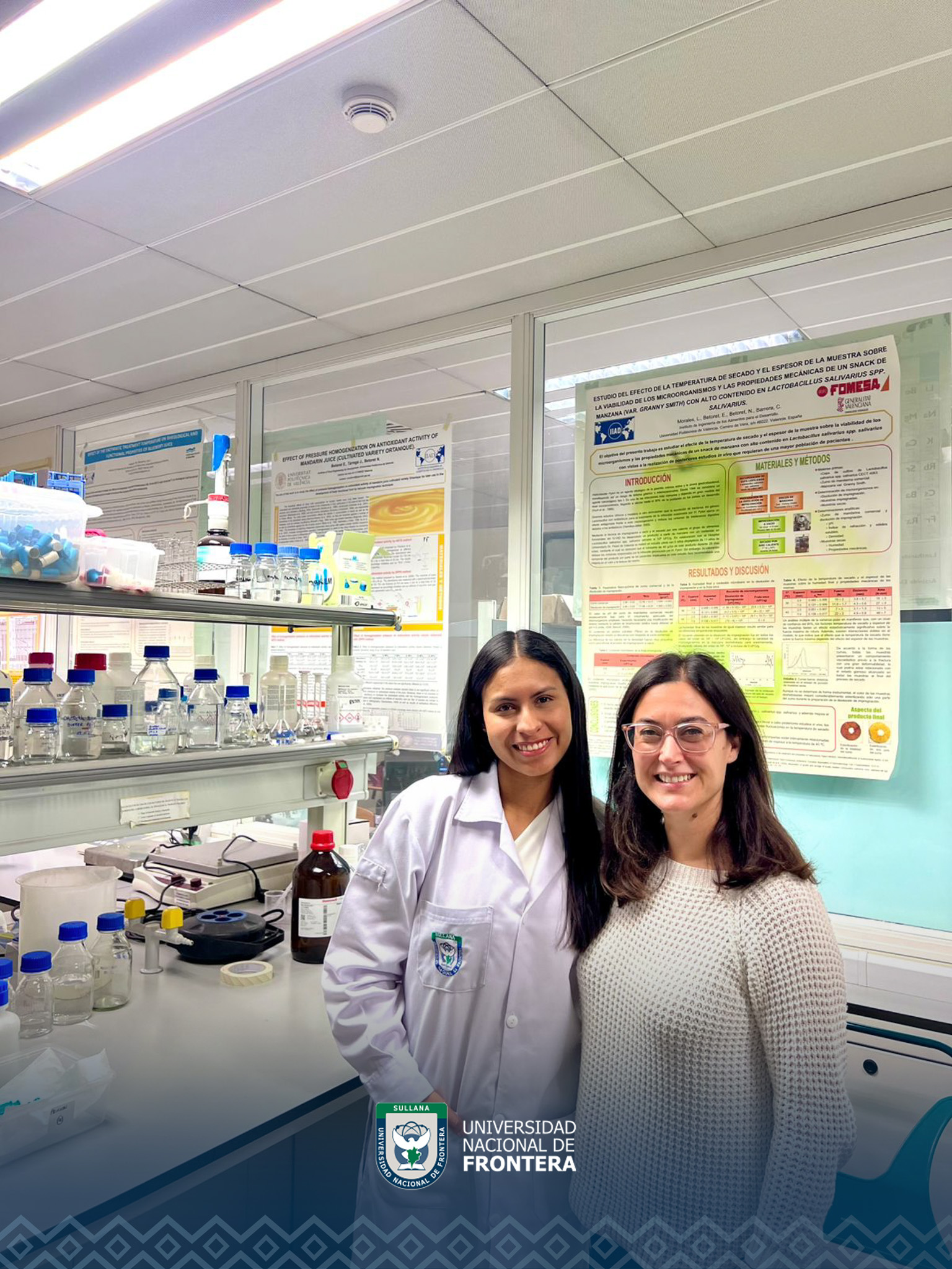 Estudiante de la UNF realiza pasantía internacional en España