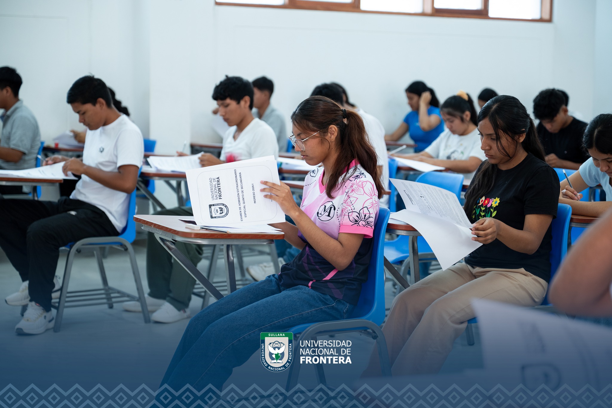 Estudiantes de 5to de secundaria ingresan a la Universidad Nacional de Frontera