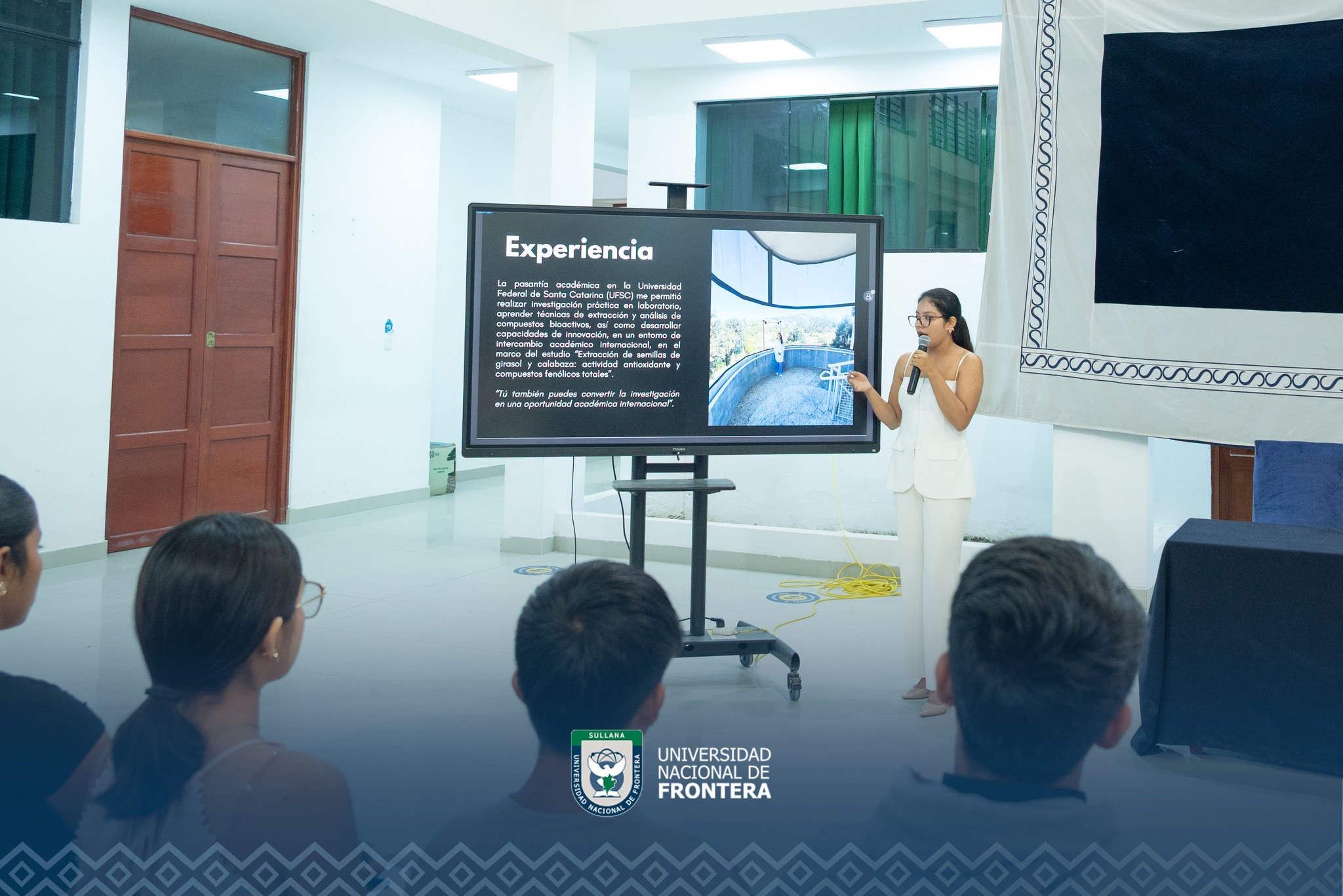 UNF fomenta la formación académica y profesional desde los primeros ciclos con encuentro de pasantes