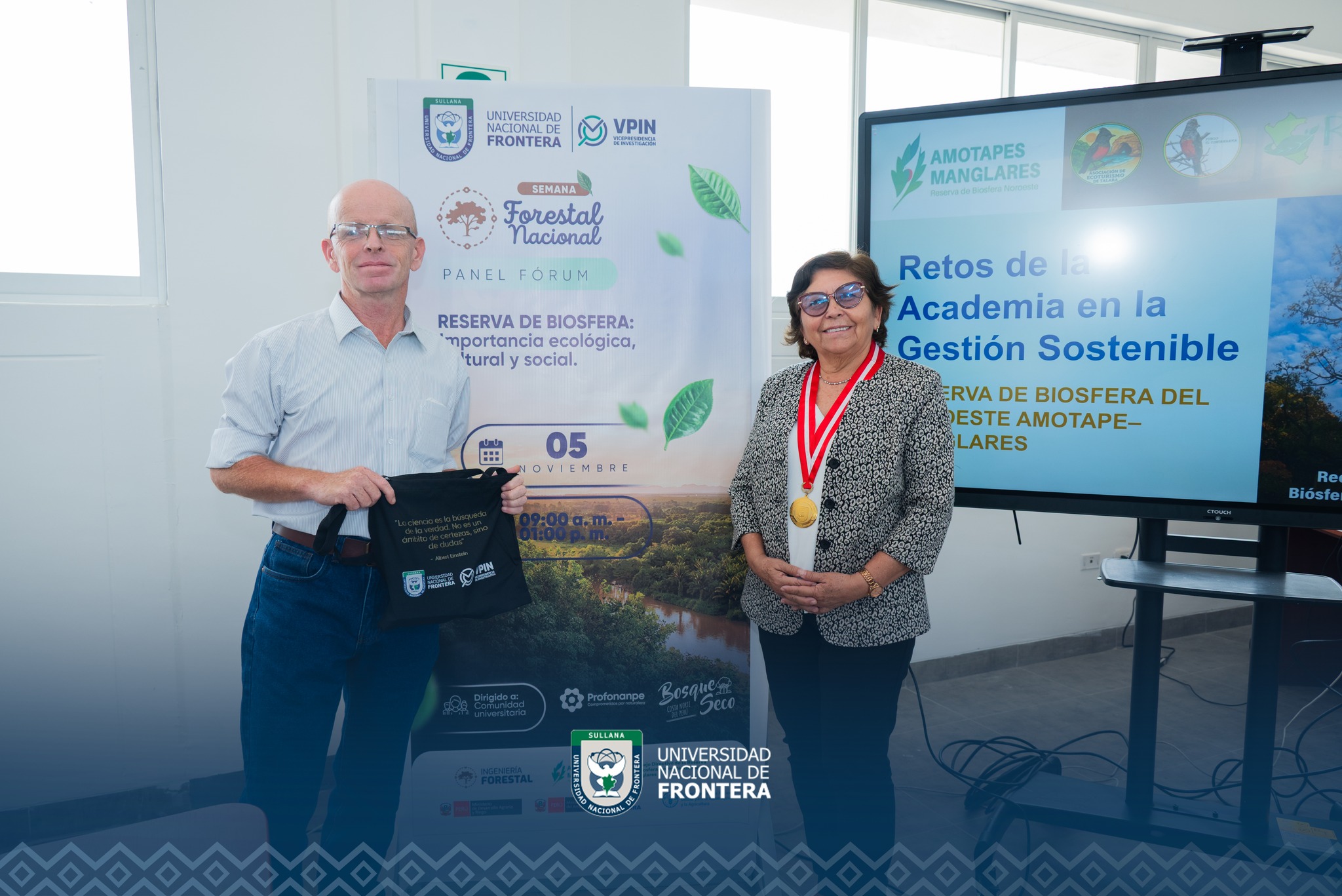 UNF impulsa la conciencia ambiental con la celebración de la “Semana Forestal” en Sullana