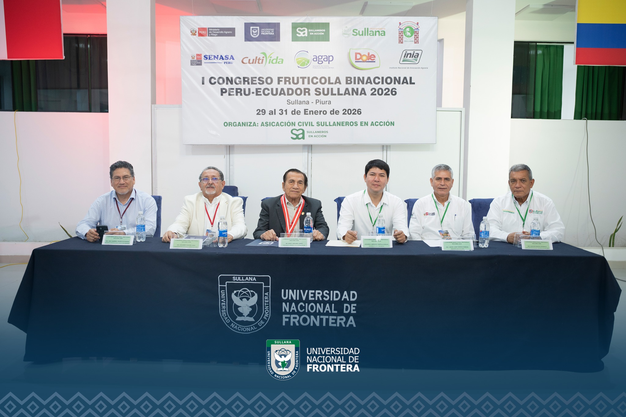 Congreso Binacional Frutícola Sullana 2026 se desarrolla en la UNF