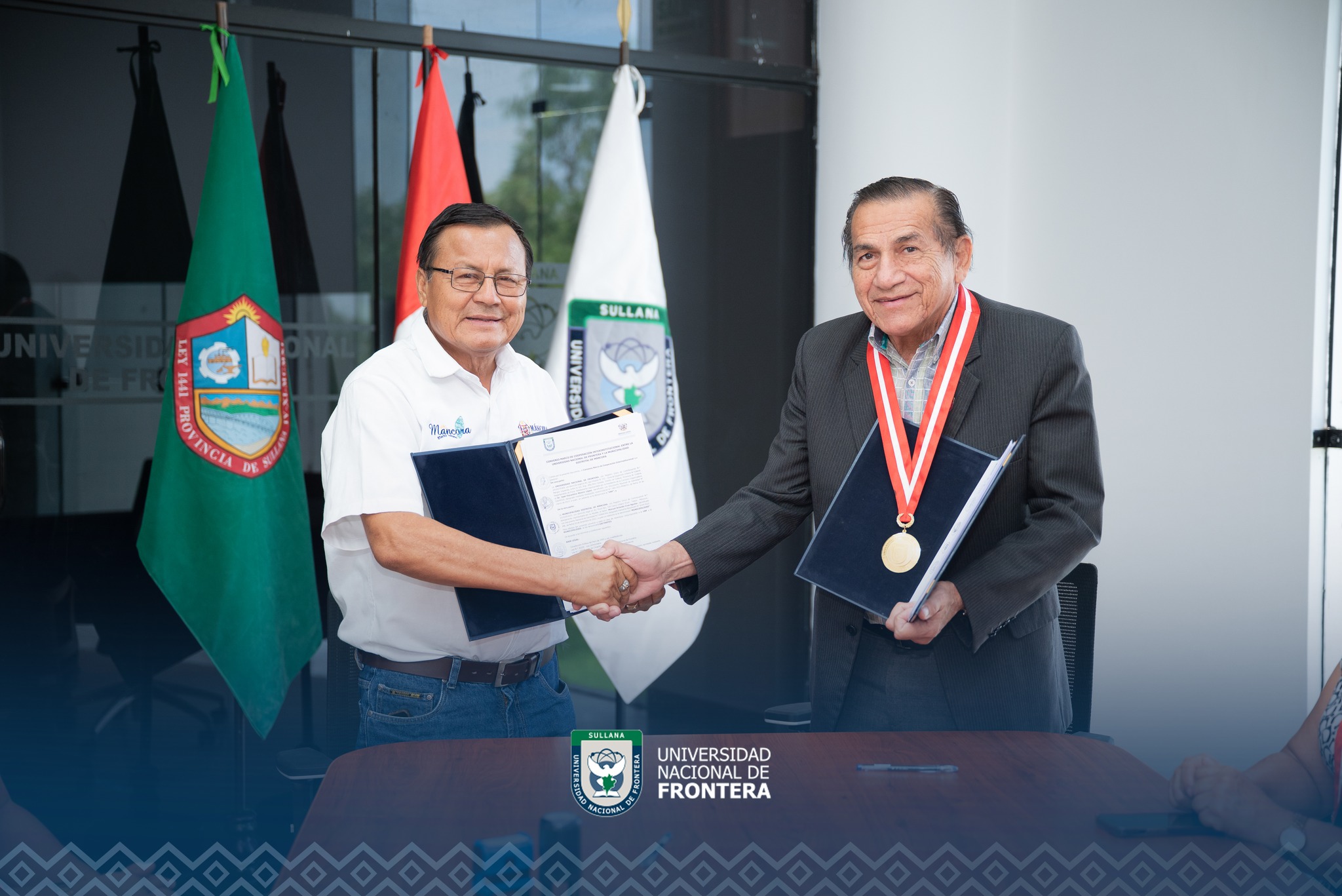 UNF firma convenio interinstitucional con la Municipalidad Distrital de Máncora