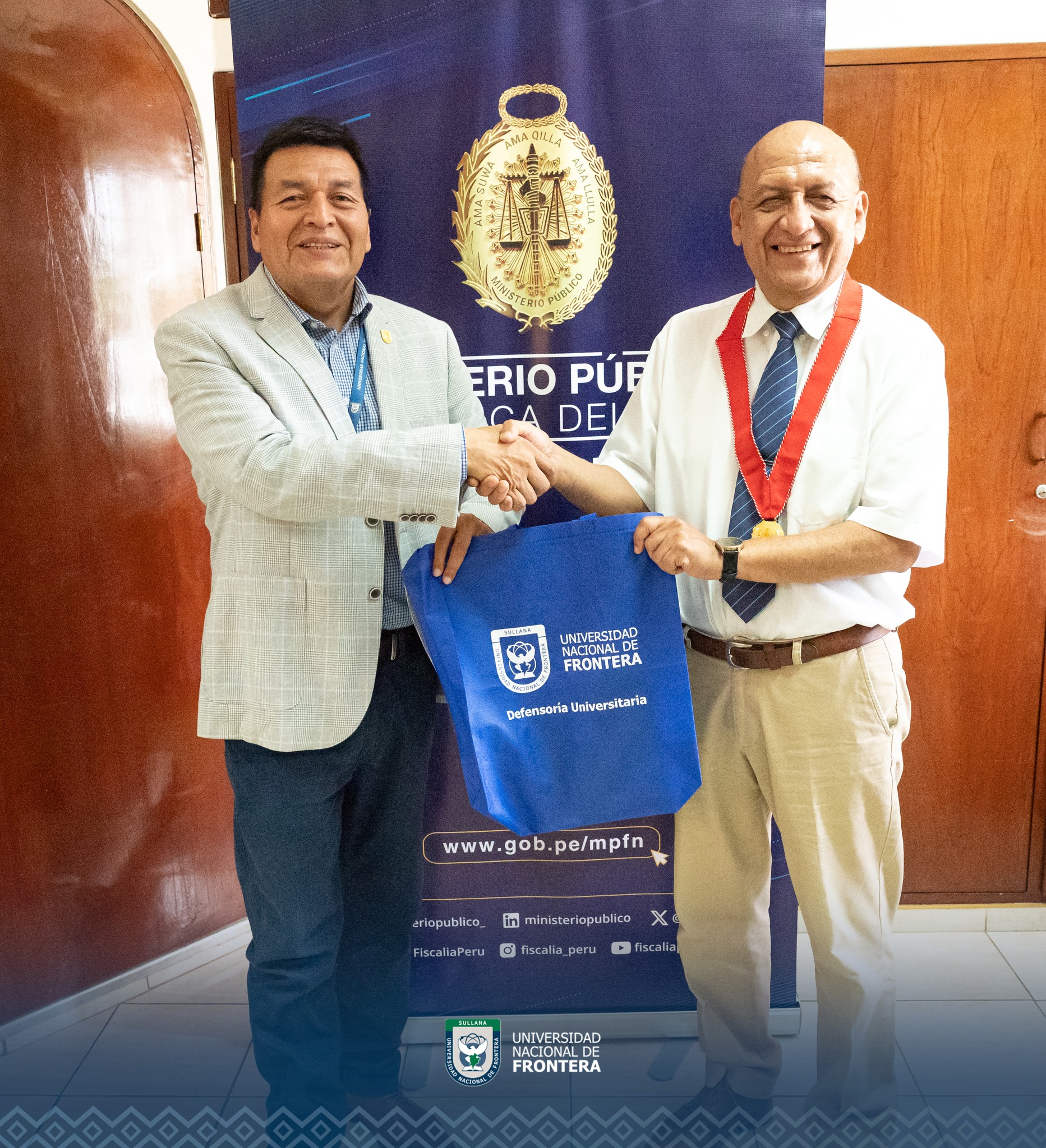 UNF y Ministerio Público articulan acciones preventivas en beneficio de la comunidad universitaria