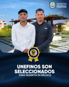 Unefinos son seleccionados para pasantía en Bélgica