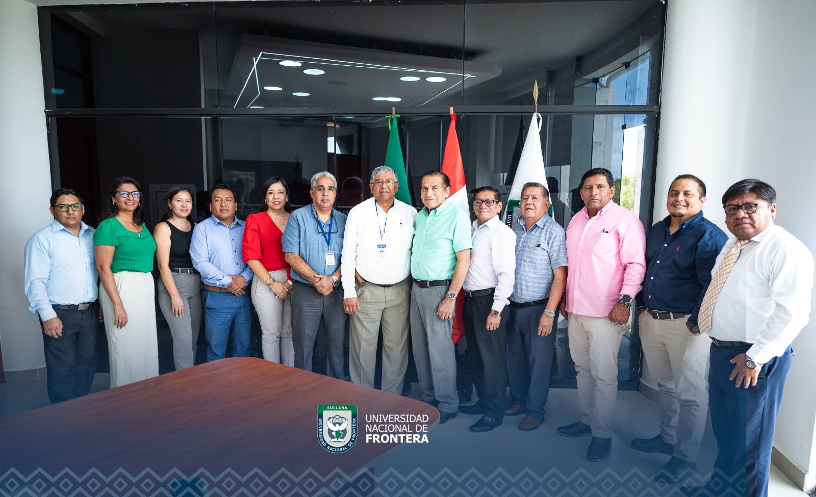 Universidad Nacional de Frontera recibe visita de la Universidad Nacional de Piura