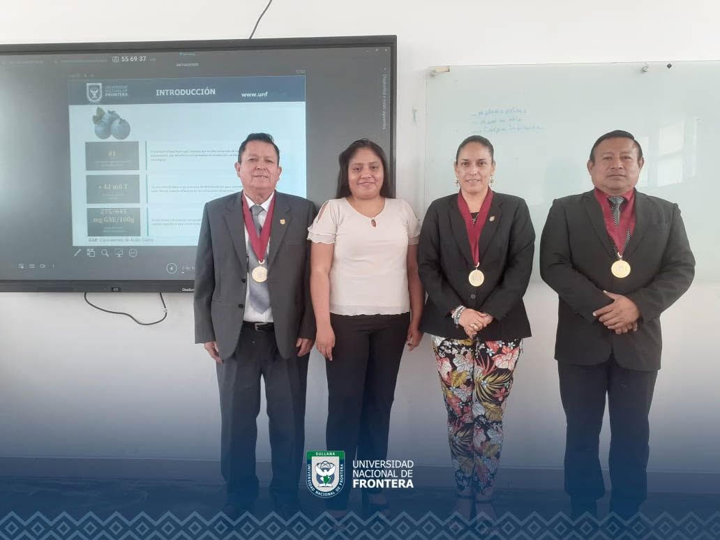 Bachiller de Ingeniería de Industrias Alimentarias sustenta proyecto de tesis