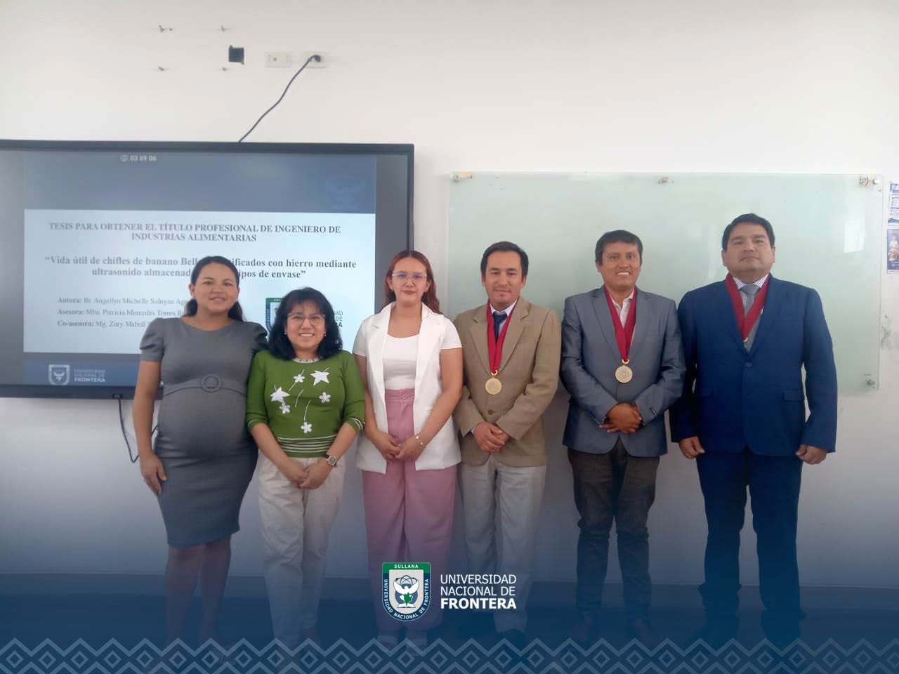 Bachilleres sustentan proyectos de tesis en Ingeniería de Industrias Alimentarias