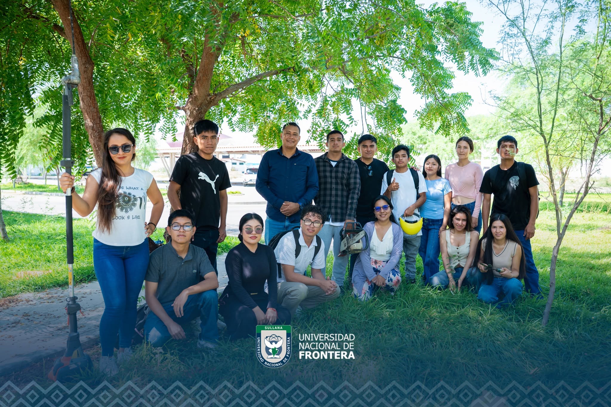 Estudiantes de Ingeniería Forestal de la UNF realizan práctica de campo