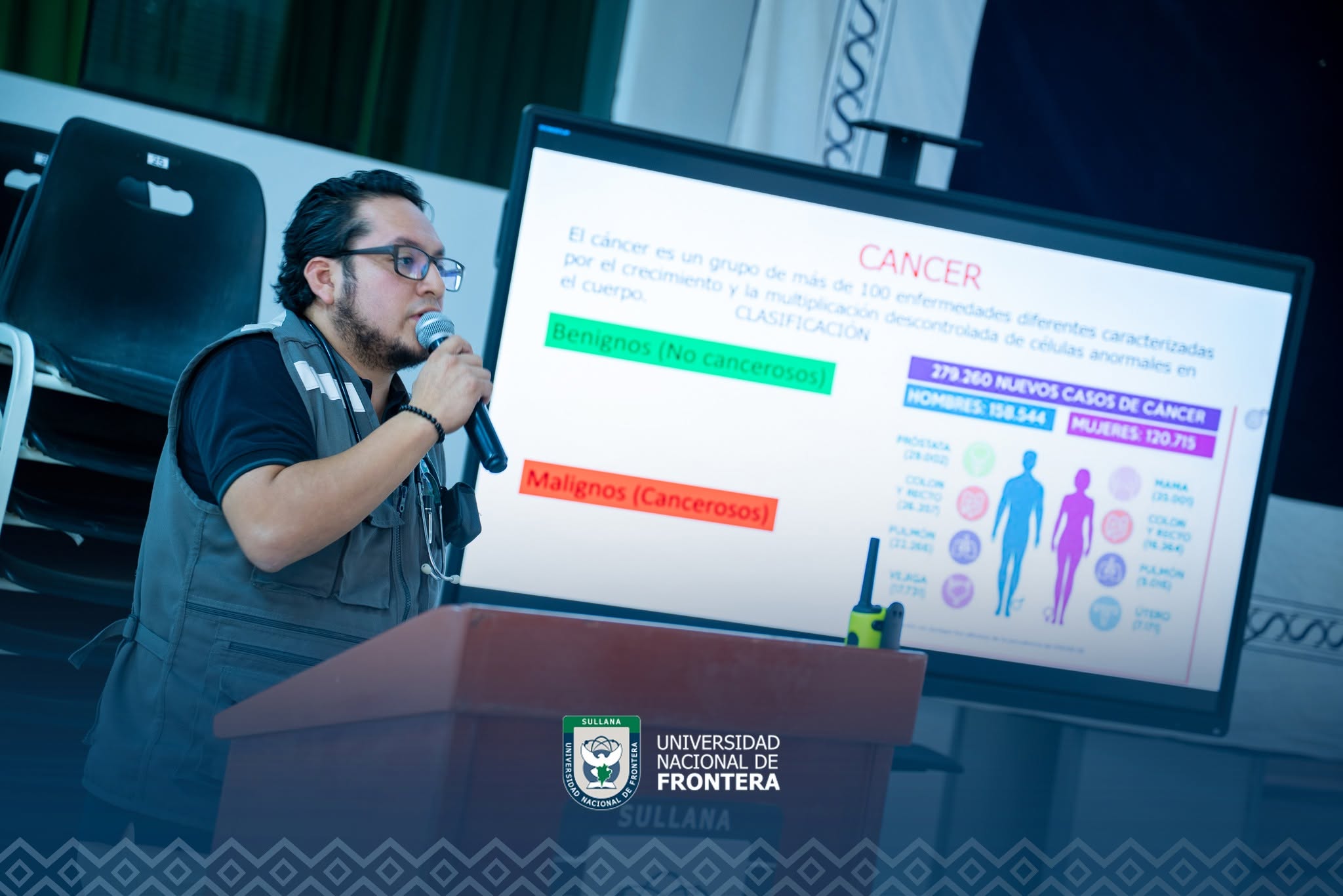 UNF realizó charla sobre prevención de enfermedades no transmisibles 
