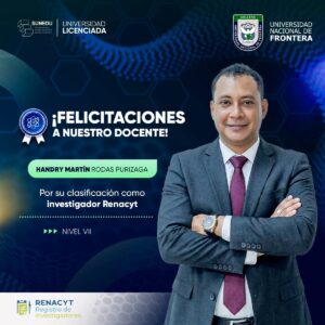 Docente de la UNF es reincorporado al RENACYT