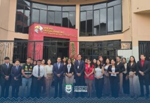 Estudiantes de Derecho de la UNF participan en la “Ruta de flagrancia”