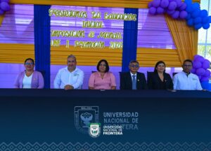 Estudiantes de educación inicial de la UNF participan en ceremonia de imposición de mandiles y reafirman su vocación docente