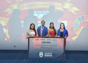 Estudiantes de la UNF obtienen primer lugar en el Concurso de la Academia de Líderes 2024-2025