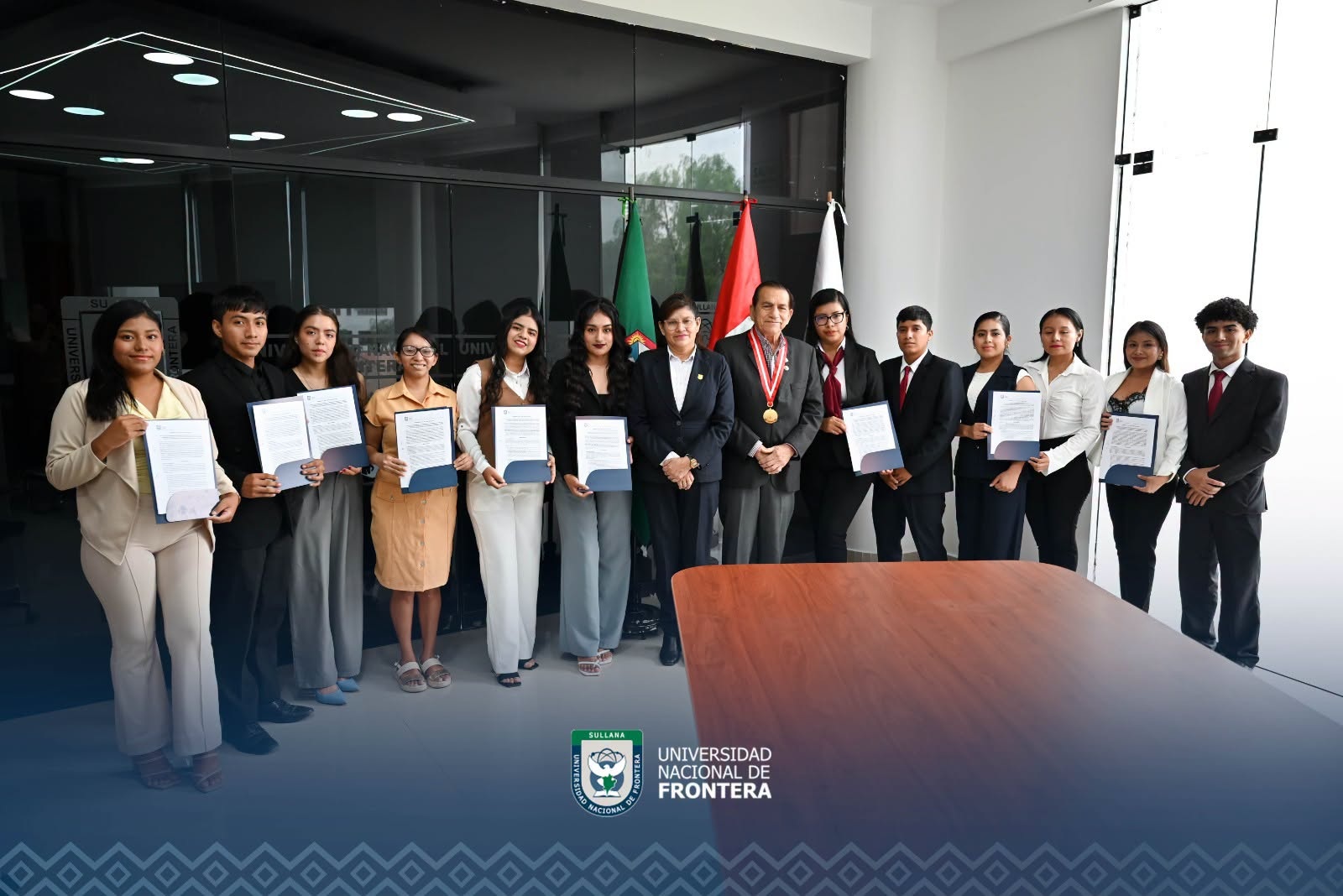 Estudiantes de la UNF reciben subvención económica de tesis para proyectos de investigación