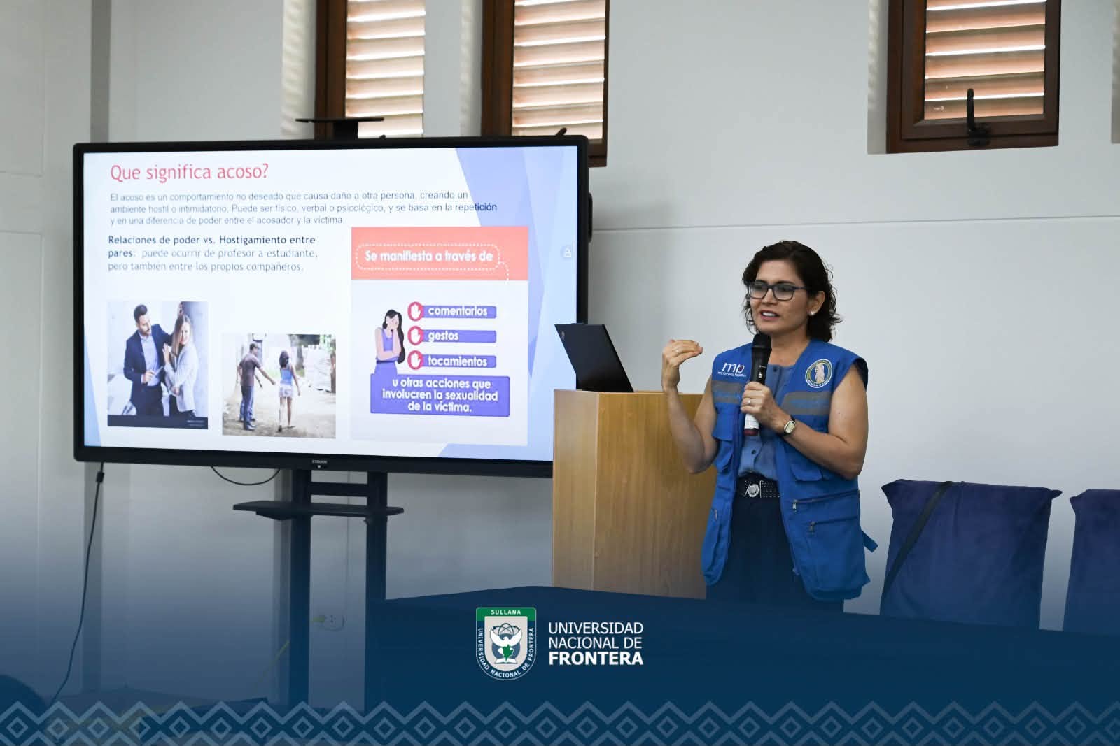UNF fortalece la prevención del hostigamiento sexual entre estudiantes ingresantes del semestre 2026-II